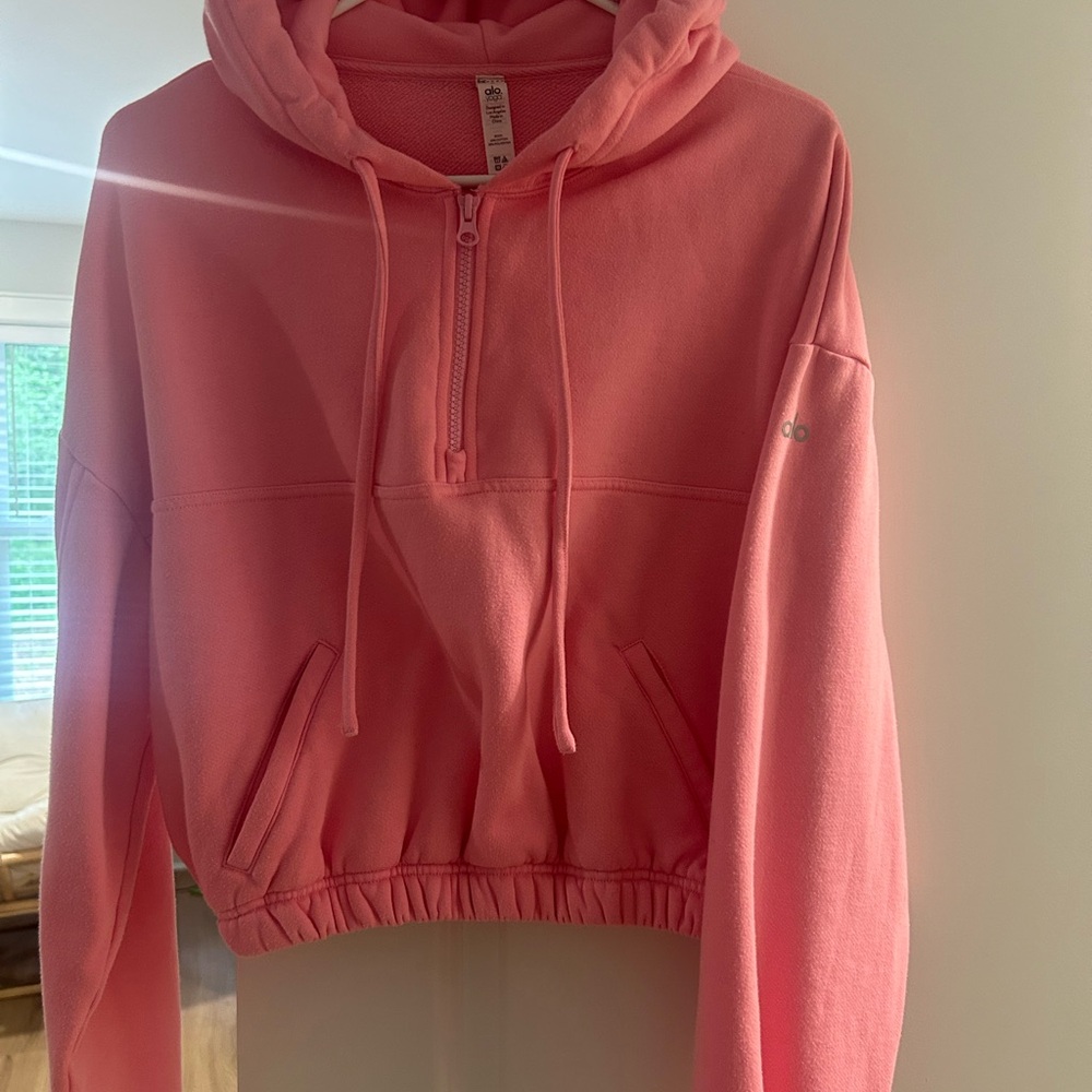 All Yoga cropped hoodie